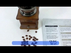 Kleurrijk drukwerk Stand-up koffieverpakkingszakken met rits voor thee Koffiebonen