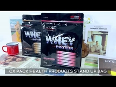 Gravure Printing Stand Up Barrier Pockets Laminated Zipper voor gezondheidszorgproducten