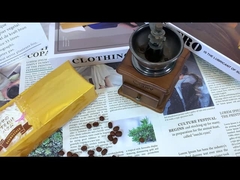 Stand-up verzegelde zak vochtbestendige rits verpakkingszak voor droog voedsel thee koffie