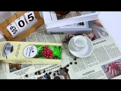 Vochtbestendige afdichting Stand Up Zipper Koffiebogen 250g 500g 1000g 1kg