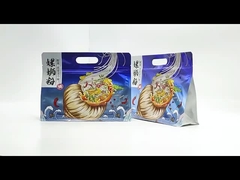 Op maat gedrukte PET/AL/PE Noodles Roll Film Food Packaging Bag Noodles Packing Bag Met Zipper