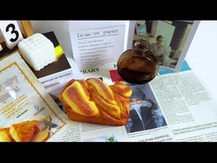 Gepersonaliseerde warmteverzegeling dessert koekjes brood zak LDPE plastic brood verpakkingszak