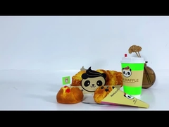 Custom Printed Snack Packaging Set Food Bag Bread Box Beverage Cup Set Voor de decoratie van voedselverpakkingen