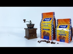 Op maat gemaakte stand-up rits koffiezakjes 250g 500g 1000g 1kg vochtvrij Flat bottom koffiezak
