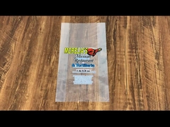 Op maat gemaakte Opp Clear Biodegradable Packaging Bag Plastic Bread Bag Voor Sandwich Mexican Twister