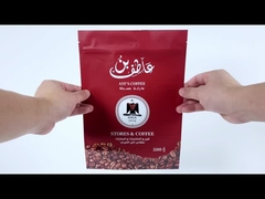 OEM ODM Zipper koffiezakken Ziplock zelfstandige koffiezakken voor koffie thee