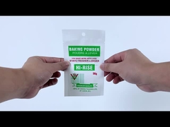 Op maat gedrukte bakpoeder gedroogde voedselverpakkingszak vochtbestendige plastic opstaande zak