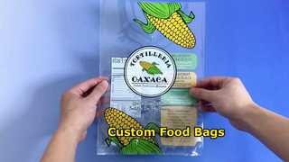 Aangepaste food grade verzegelde zakken voor rijstmeelnoten