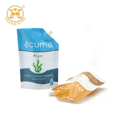 Washing Soap 500ml 1000ml Doy Pack Liquid Stand Up Pouch With Spout