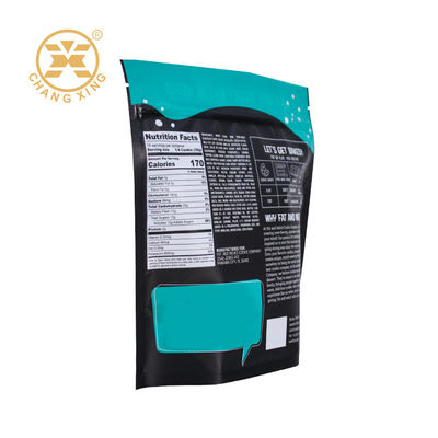 Custom Printed Cookie Stand Up Pouch Chocolate Chip Zipper Food Packaging Bag Chocolate Chip Cookie Packing Bag