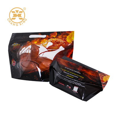 Custom Printed Size Microwave Used Roast Chicken Packaging Bag Plastic Chicken Bag With Zipper