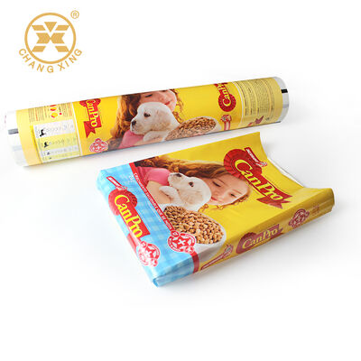 Pet Food Packaging Film Roll | Flexible Automatic Packaging Film for Pet Food Bags