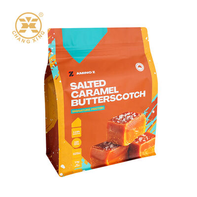 Custom Printed Food Grade Stand Up Pouch with Zipper Lock and Gravure Printing