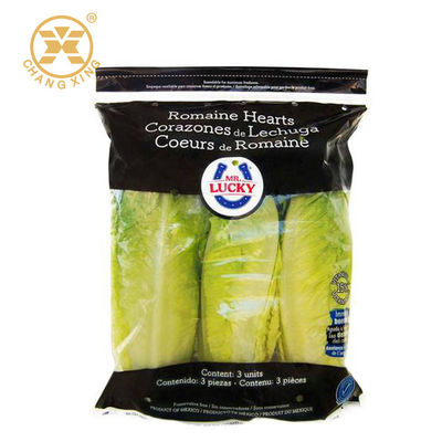 Fruit Antifog Bopp LDPE Transparent Plastic Bags For Vegetables Packaging