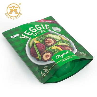 Three Side Sealed BOPP Roast Chicken Packaging ODM Breast Strips Zip Lock Mylar Bags