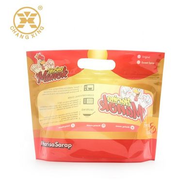 Roast Chicken Packaging bag with Zipper Window Anti fog Heat barrier Roasting chicken Pouches