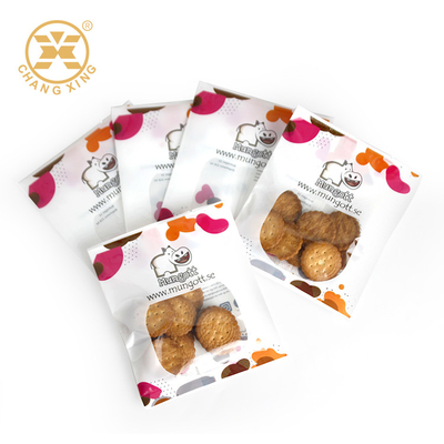 Van het Broodkoekjes van de voedselrang Plastic de Ritssluitings Verpakkende Zak met Embleem