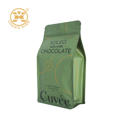 Matt folie zijvouw 6oz koffieverpakkingszakken met klep