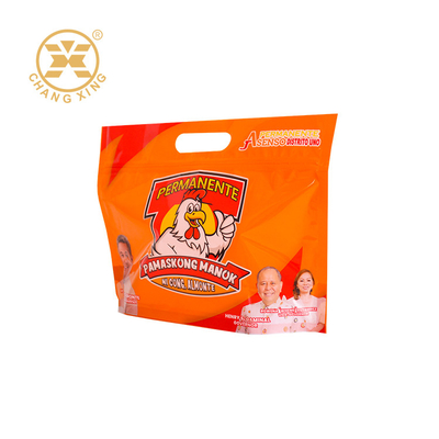 Oem Anti mist geroosterde kip verpakking Stand up zak met handvat