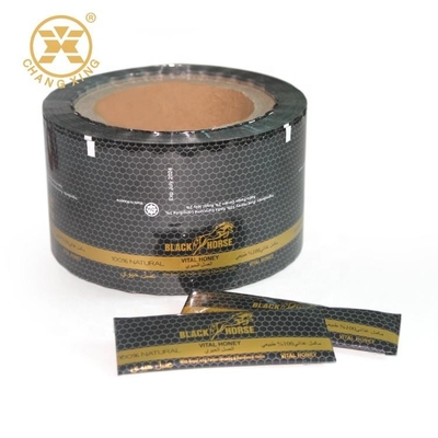 Custom aluminium folie honing zakje Snacks Roll Film Food verpakkingszak Snacks verpakkingszak