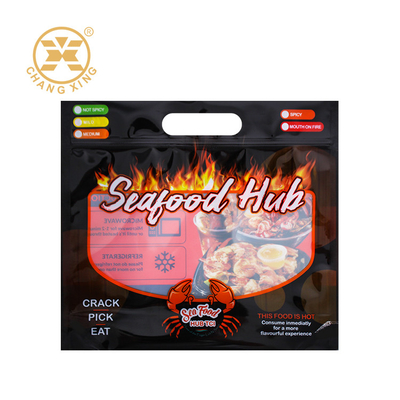 200 micron Seafood Vacuum Bag Garnalen Huid Rol Film Voedselverpakkingszak Garnalen Huid Verpakkingszak