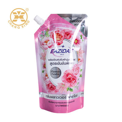 Draagbare opstaande wasmiddelverpakkingszak