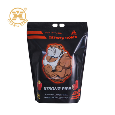 OEM ODM Plastic Stand Up Ziplock Pouch Dog Cat Pet Food Bag 5kg 10kg 15kg 20kg Voor het voeden van huisdieren