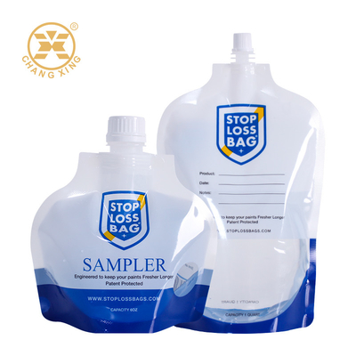 Aanpassen Spout Pouch Staande sap zak met Spout Food Grade Geschikt voor vloeibare monsterbehoud