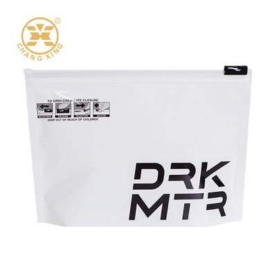 Custom BOPP hervergrendelbare kleding Zipper verpakkingszak Zip lock tassen zakken met logo voor kleding