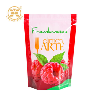 Op maat gedrukte Food Grade Jam Packaging Bag Zipper Food Packaging Bag Stand Up Bag