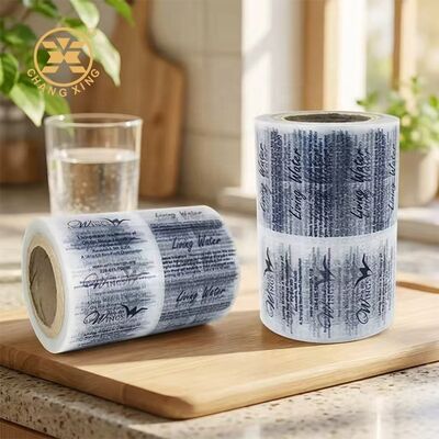 LDPE plastic wikkelfolierol voor mineraalwater, vloeibare dranken en drinkwatersachets
