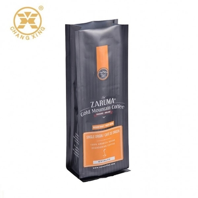 De Folietribune van gravure Zwarte Matte Coffee Packaging Bags Aluminium op Zakdruk