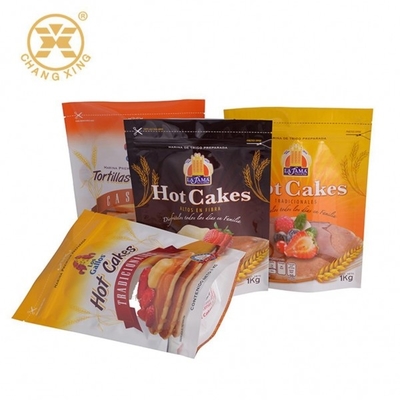 Stand Up Mini Cake Roll Film Food Packaging Bag Mini Cake Packing Bag Barrier Biologisch afbreekbare gelamineerde zak