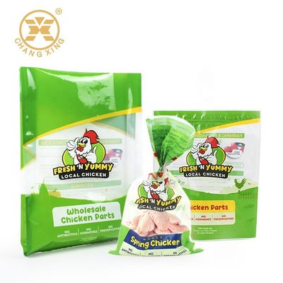 Bevroren hele kip verpakkingen Leveranciers Vleesverpakkingen PE zak voor kalkoen/eend/runder/vogel Verpakkingszakken van plastic