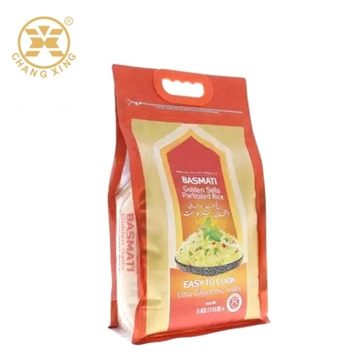 Vlakke Bodem2.5kg 4.5kg Op zwaar werk berekende Nylon Plastic Zakken voor Rijst Verpakking