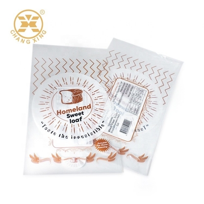 De Bakkerij van de voedselrang de Plastic Verpakkings van brood lldpe Voedsel zakken van het Verpakkingsbrood