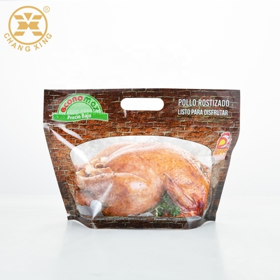 Barrière Verpakking voor Geroosterde de Retortzakken van Kippen Resealable Microwavable