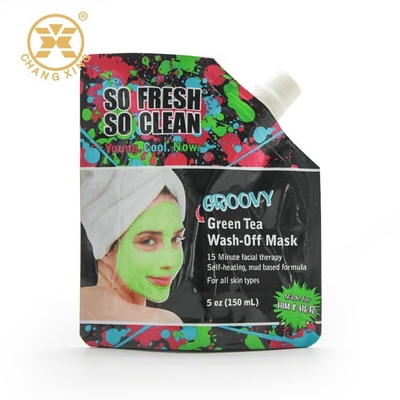 van de het Masker de Kosmetische Verpakkende Zak van 150ml Skincare Metaal Gelamineerde Tribune op Barrièrezakken