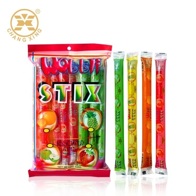 Ondoorzichtig Plastic de Omslagbroodje van Fruitjelly stick automatic packaging film BOPP voor Verpakking